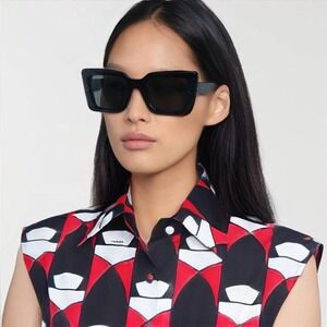 New! CELINE Sunglasses CL40156U 01A, Authentic